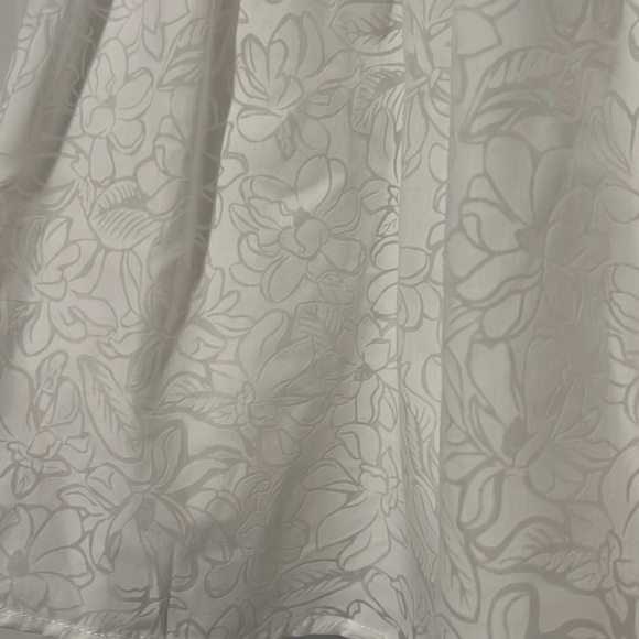 Joie White Baby Dress with Floral Design - Picture 3 of 8